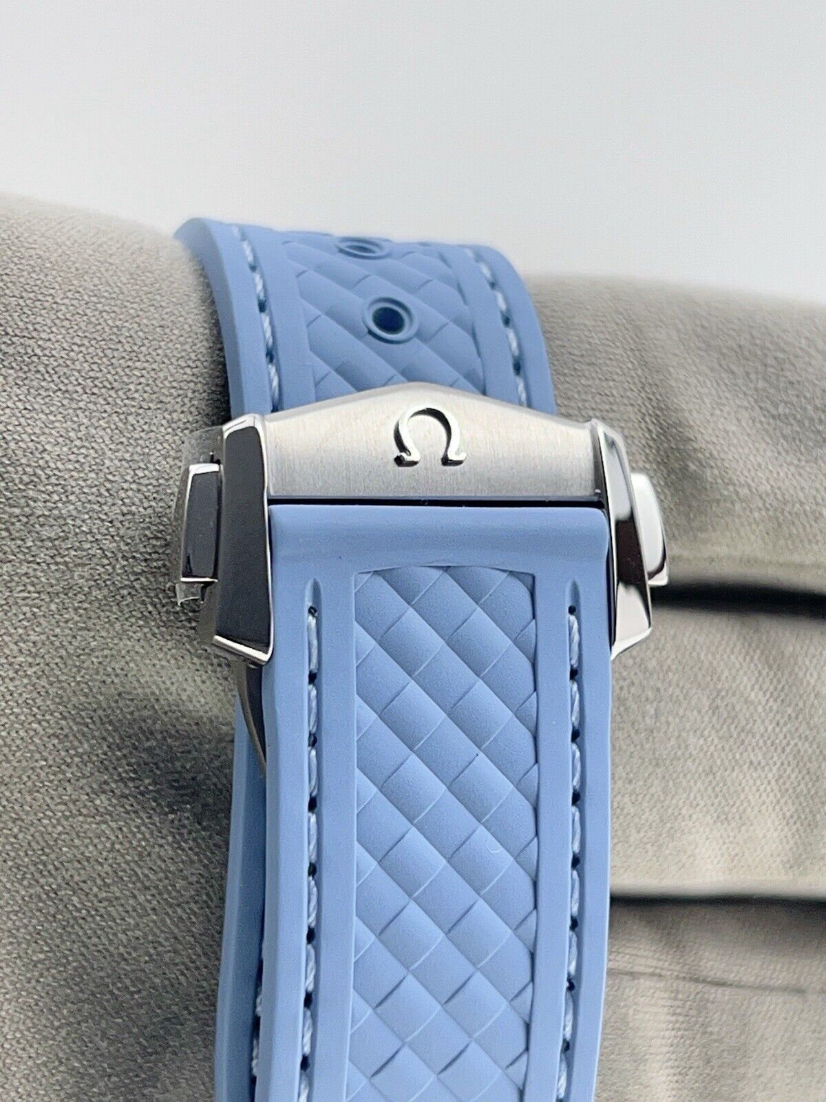 NEW 2024 Omega Seamaster Aqua Terra Worldtimer Summer Blue 43mm Automatic Watch