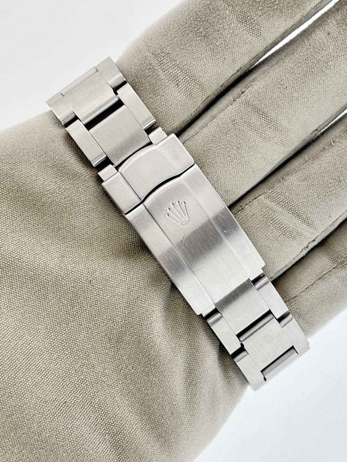 Rolex Air King Stainless Steel White Dial 34mm Automatic Mens Watch 114210