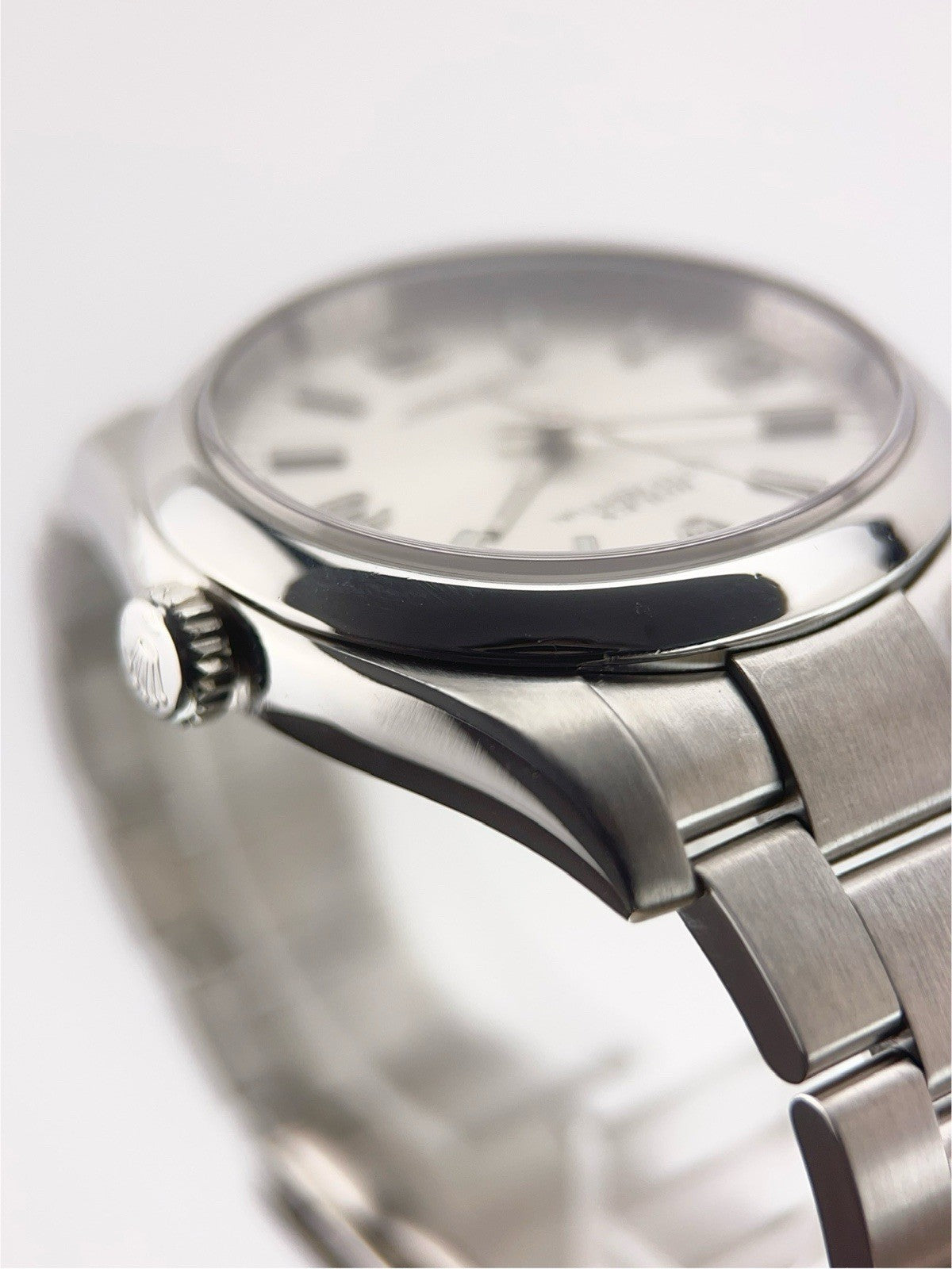 Rolex Oyster Perpetual Stainless Steel Silver Dial 36mm Automatic Men’s 116000