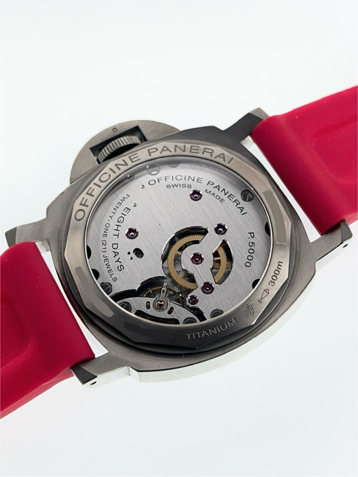 Panerai Luminor Marina 8 Days Titanium Brown Dial 44mm Manual Wind Mens PAM00564