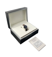 IWC Portofino Black Dial Stainless Steel 45mm Manual Wind Men’s Watch IW510102
