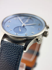IWC Portuguese 18k White Gold Blue Dial 41mm Automatic Men’s Watch IW371626