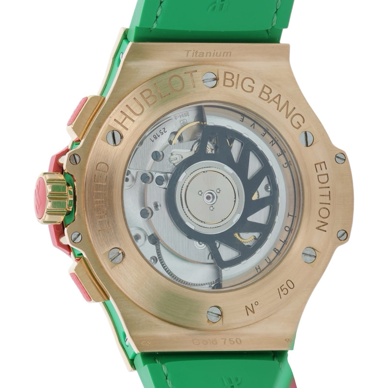 Hublot Big Bang Pop Art Blue Dial 18k Rose Gold 41mm Mens 341.PP.9089.LR.1633