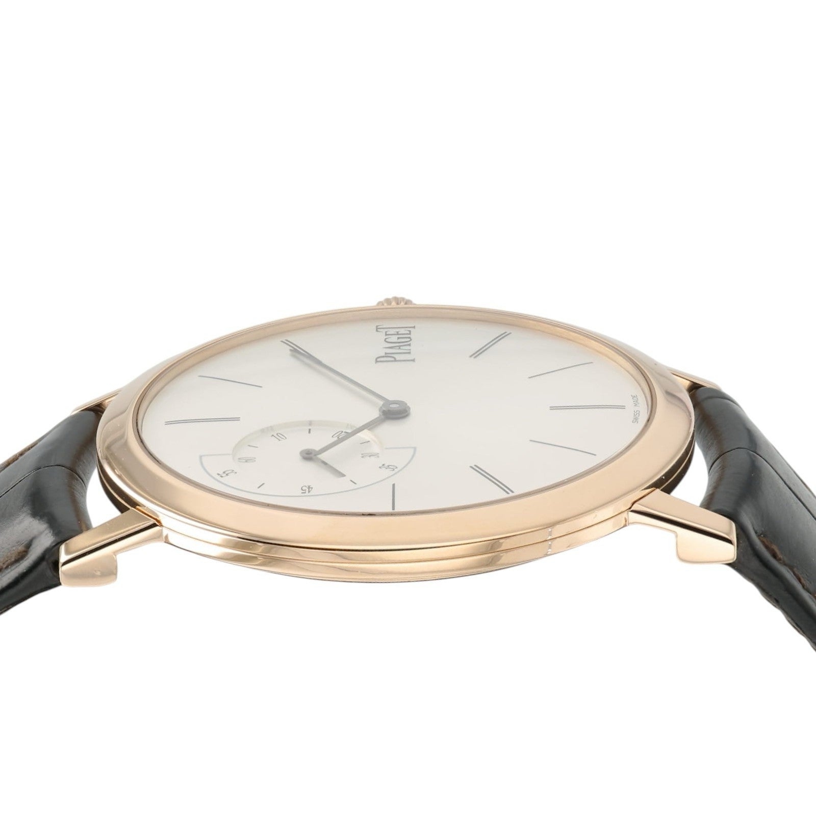 Piaget Altipalmo Silver Dial 18k Rose Gold 40mm Manual Wind Mens Watch P10522