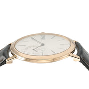 Piaget Altipalmo Silver Dial 18k Rose Gold 40mm Manual Wind Mens Watch P10522