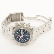 Breitling Avenger II Stainless Steel Automatic Chronograph A13381 Watch W/ Box