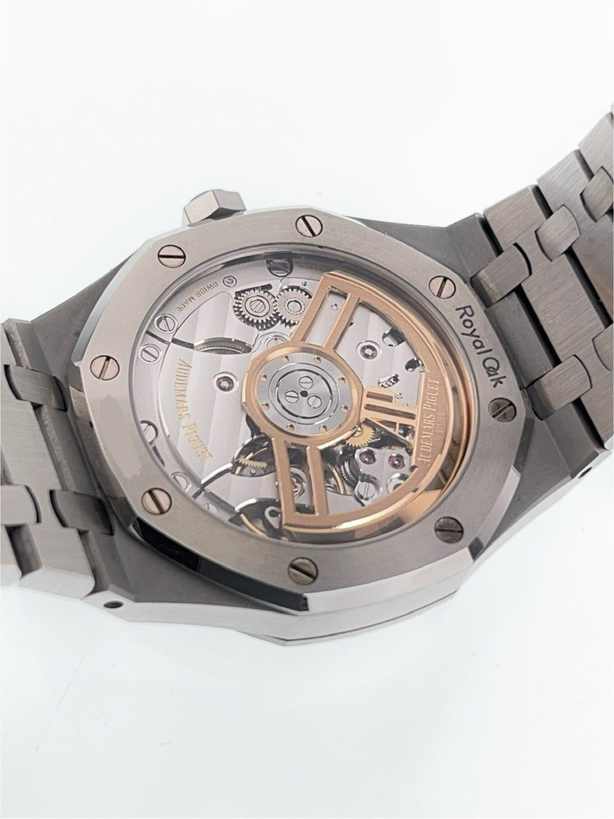 Audemars Piguet Royal Oak Steel Black Dial 41mm Automatic Men’s Watch 15500ST