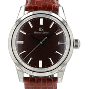 Grand Seiko Flow of Seasons Burgundy Dial Steel 37.3mm Manual Wind Mens SBGW287G