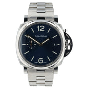 Panerai Luminor Blue Dial Stainless Steel 42mm Automatic Men’s Watch PAM01124