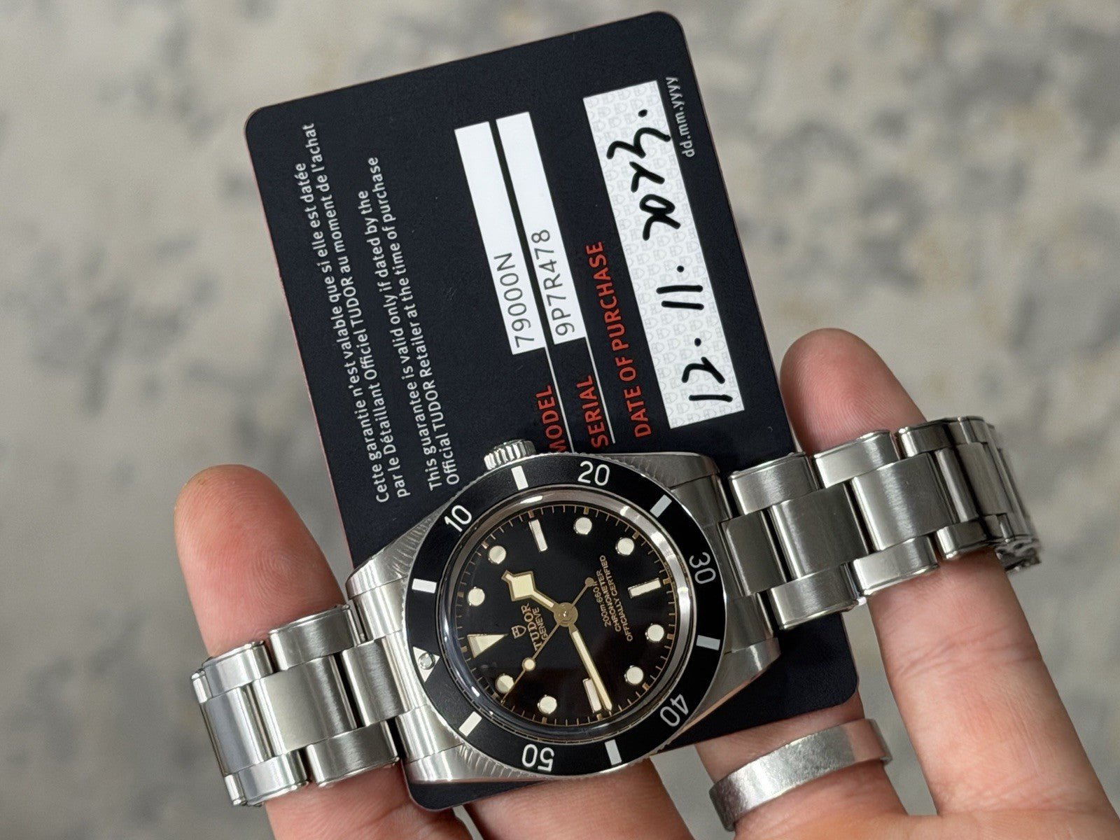 Tudor Black Bay 54 Black Dial Stainless Steel 37mm Auto Mens Watch 79000N