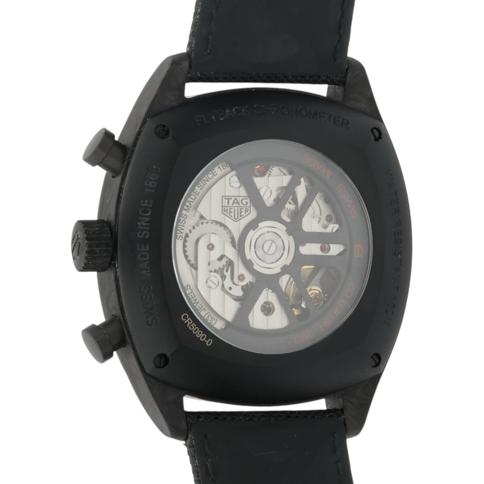 Tag Heuer Monza Skeleton Dial Carbon 42mm Automatic Movement Men’s Watch CR5090