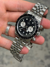 2025 Tudor Black Bay Chronograph 79360N 41mm Black Dial Stainless - Box Papers