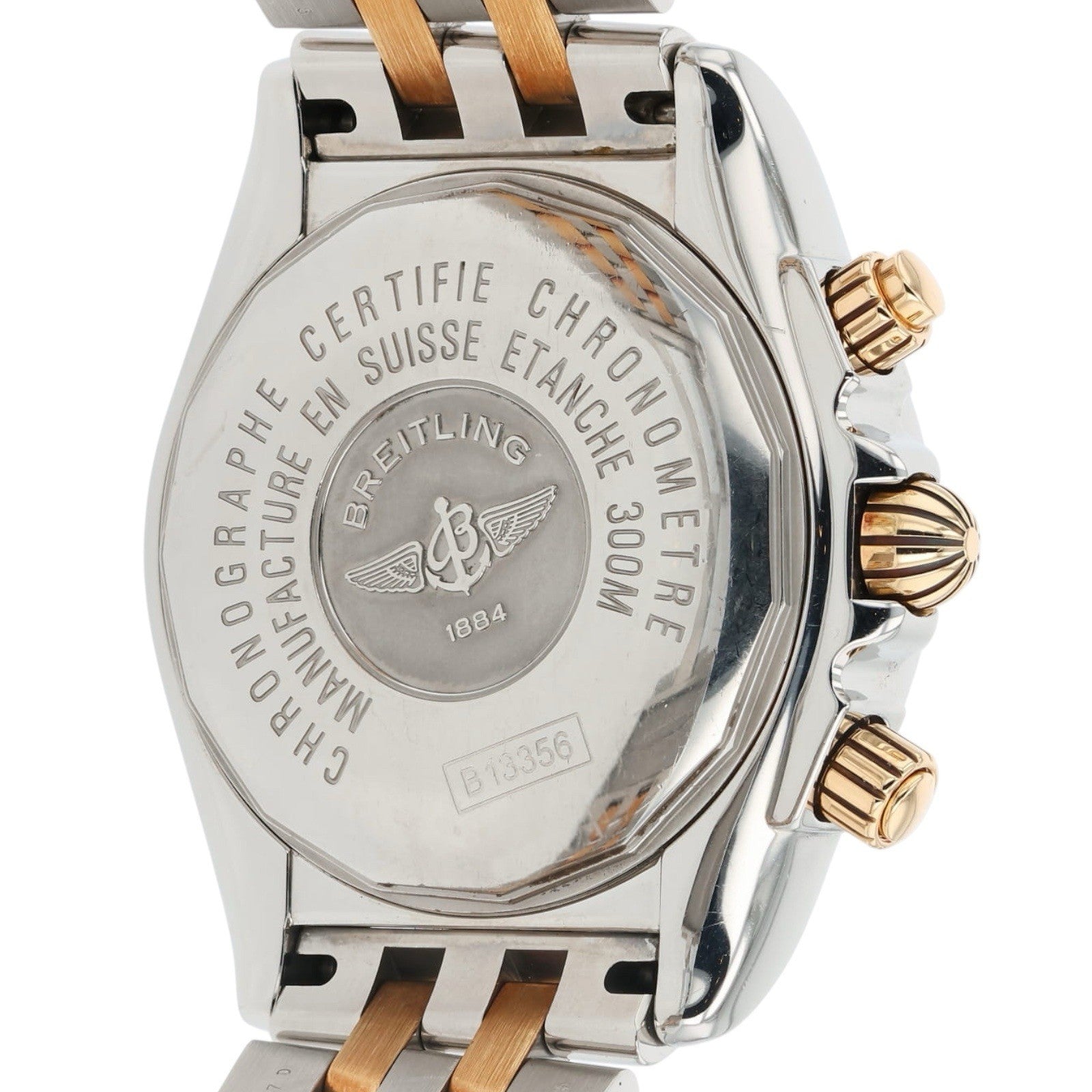 Breitling Chronomat MOP Dial Two-Tone 44mm Automatic Mens’s Watch B13356