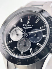 Zenith Chronomaster Sport Steel Black Dial 41mm Automatic Men’s 03.3100.3600