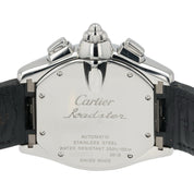 Cartier Roadster Silver Dial Stainless Steel 43mm Automatic Mens Watch W62019X6