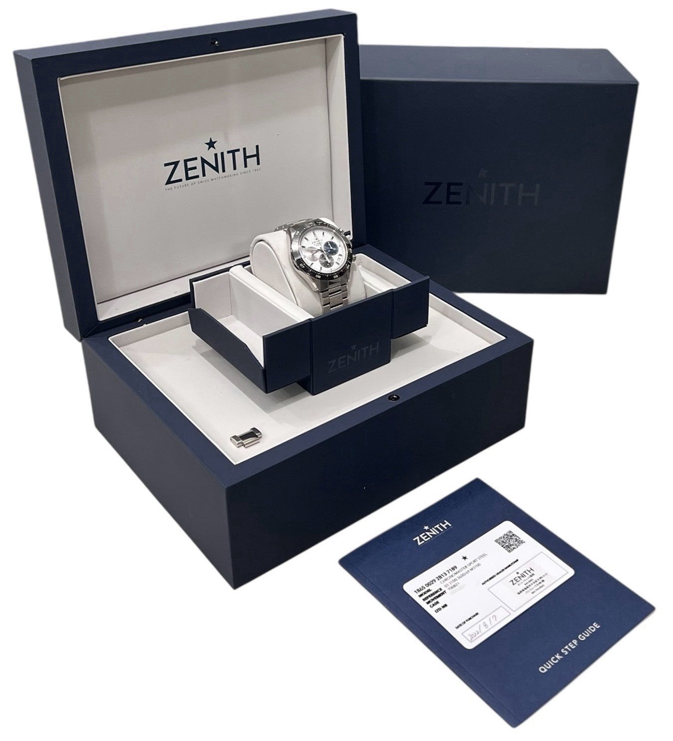 Zenith Chronomaster Steel White Dial 41mm Automatic Men’s Watch 03.3100.3600