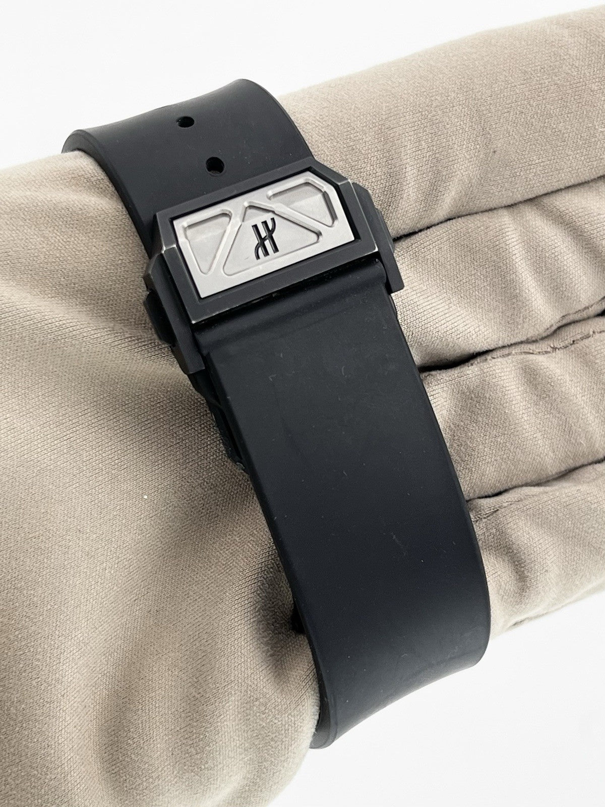 Hublot Techframe Tourbillon Black Dial 45mm Manual Wind Watch 408.N1.0123.RX