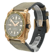 Bell & Ross Green Dial Date Bronze Green Dial 42mm Automatic Men’s Watch BR03