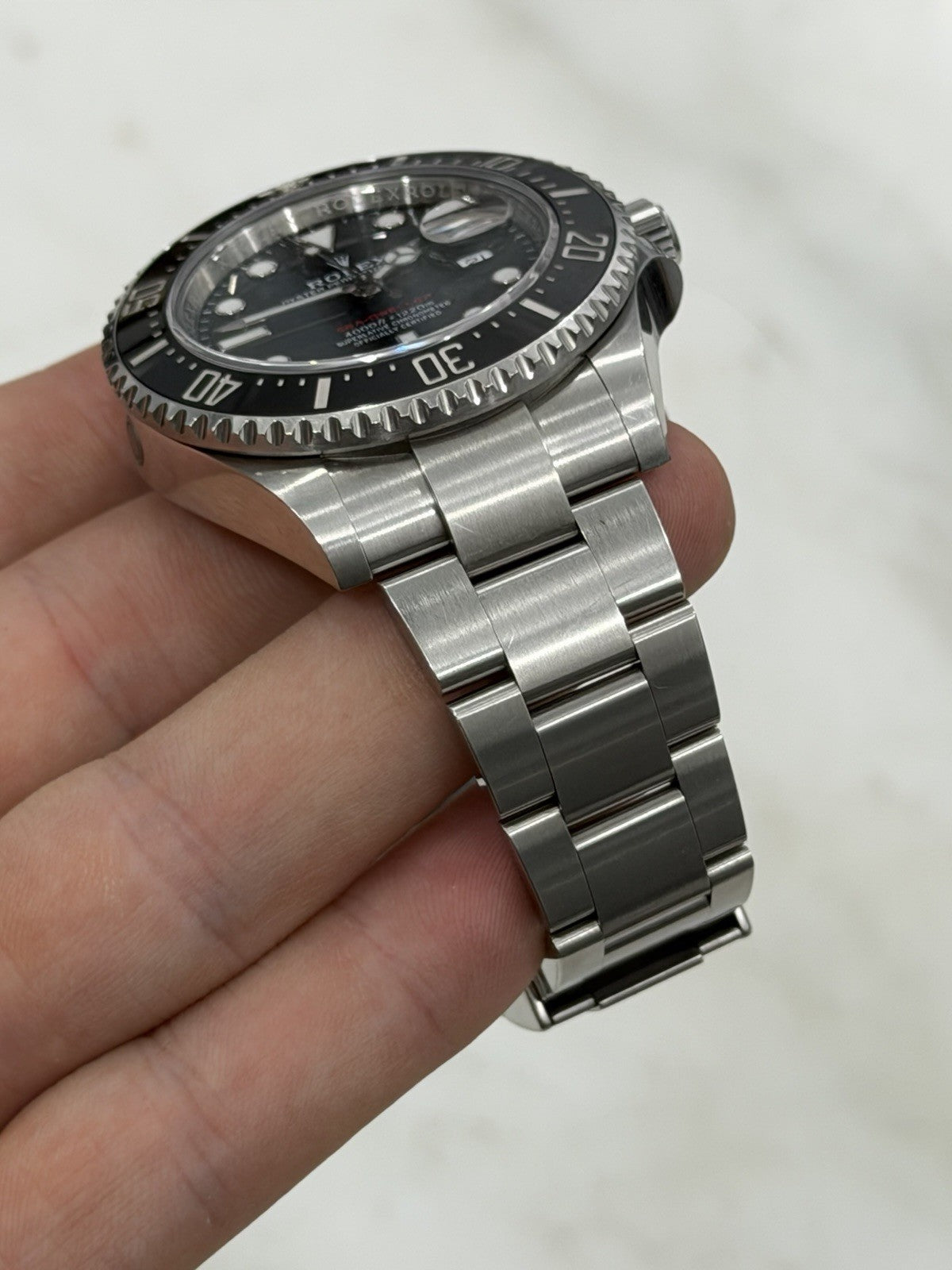2020 Rolex Red Sea-Dweller 126600 Automatic Oyster 43mm Black Dial Men's Watch