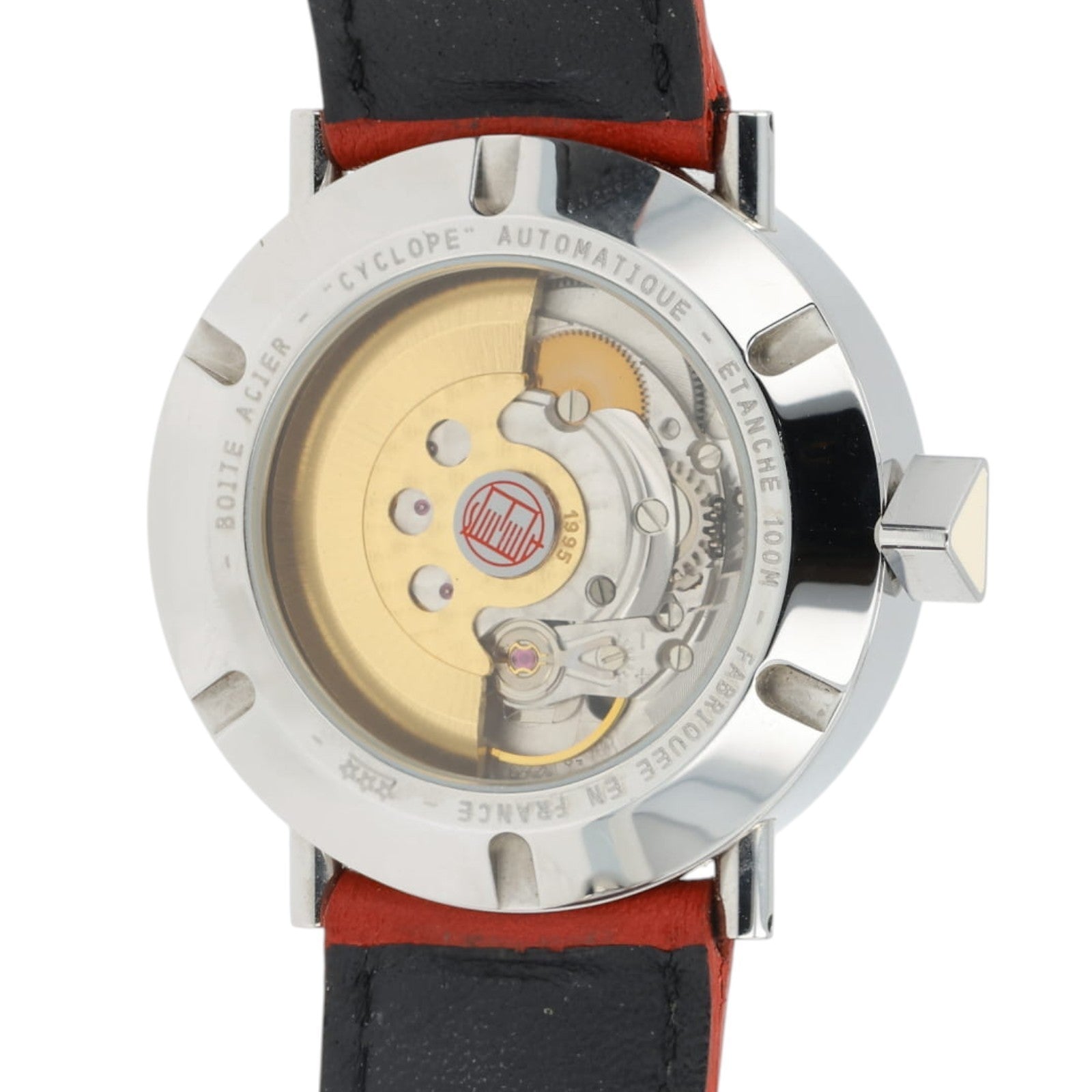 Alain Silberstein Cyclope White Dial Stainless Steel 40mm Automatic Mens Watch