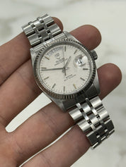 Tudor Prince Date Stainless Steel Silver Dial 36mm Automatic Mens Watch  76214