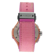 Hublot Big Bang Steel Pink Dial 41mm Automatic Unisex Watch 341.XP.2770.NR.1205