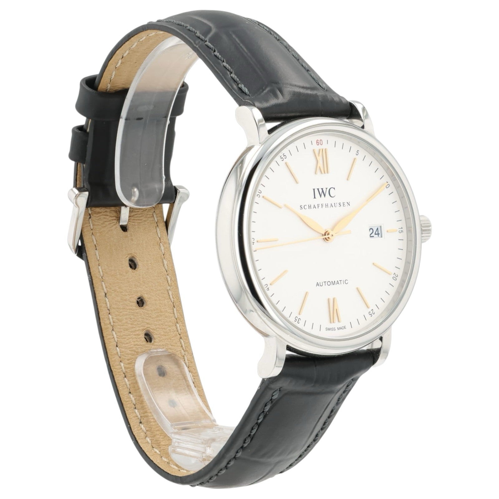 IWC Portofino Silver Dial Stainless Steel 40mm Automatic Men’s Watch IW356517