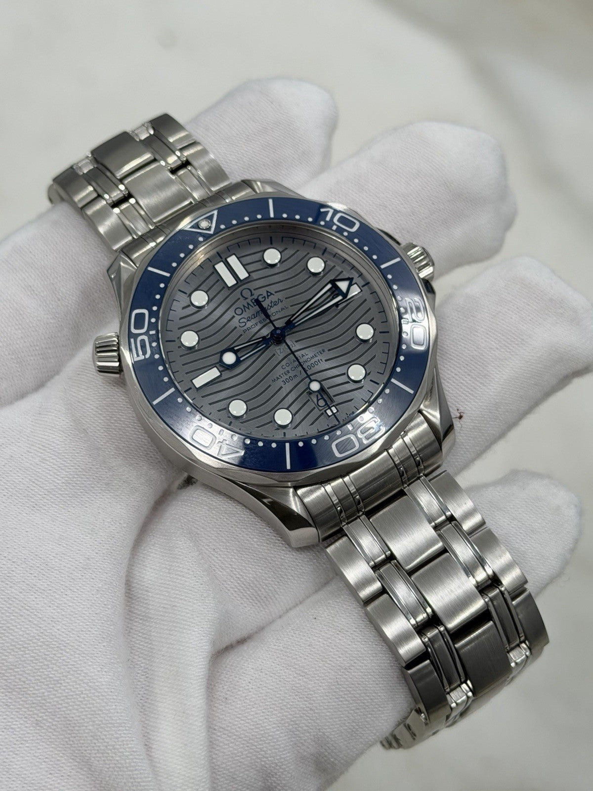 Omega Seamaster Steel Gray Dial 42mm Automatic Watch 210.30.42.20.06.001
