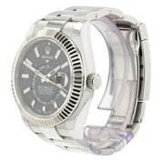 Rolex Sky-Dweller Black Dial Stainless Steel 42mm Automatic Men’s Watch 336934