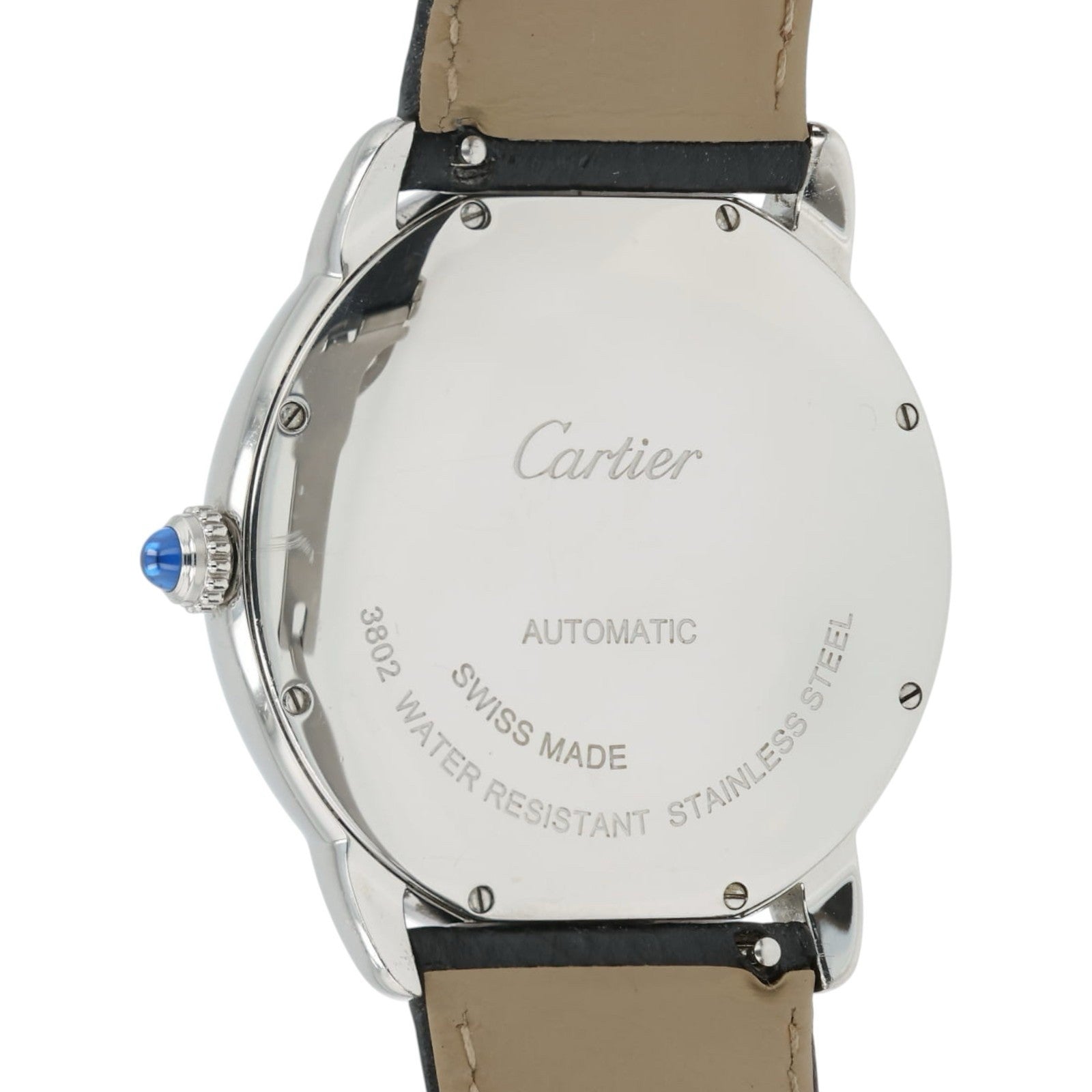 Cartier Ronde Solo Silver Dial Stainless Steel 42mm Automatic Men’s Watch 3802