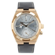 Vacheron Constantin Overseas Silver Dial 18k Rose Gold 41mm Mens Watch 7900V