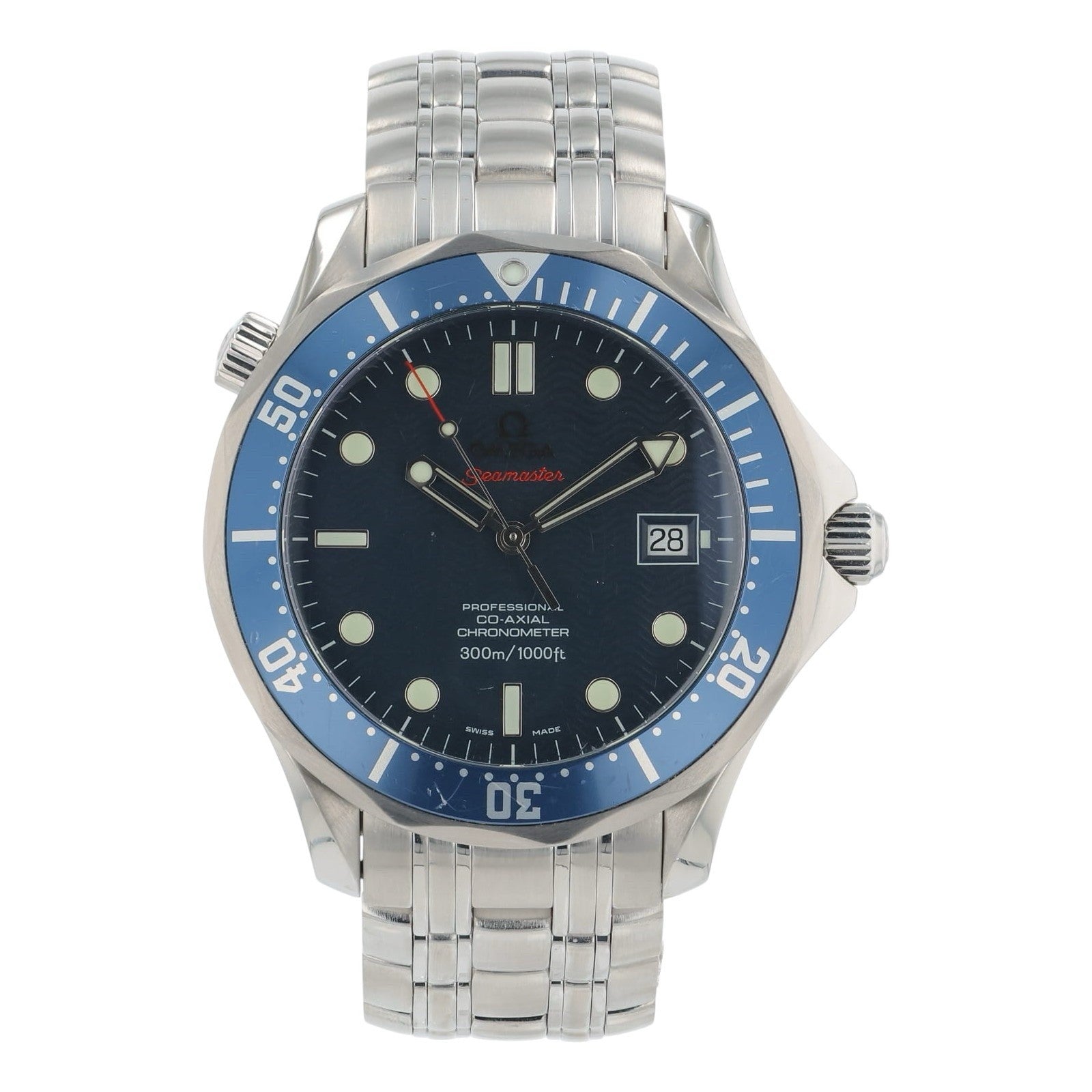 Omega Seamaster Diver Stainless Steel Blue Dial 41mm Automatic Men’s 2220.80.00