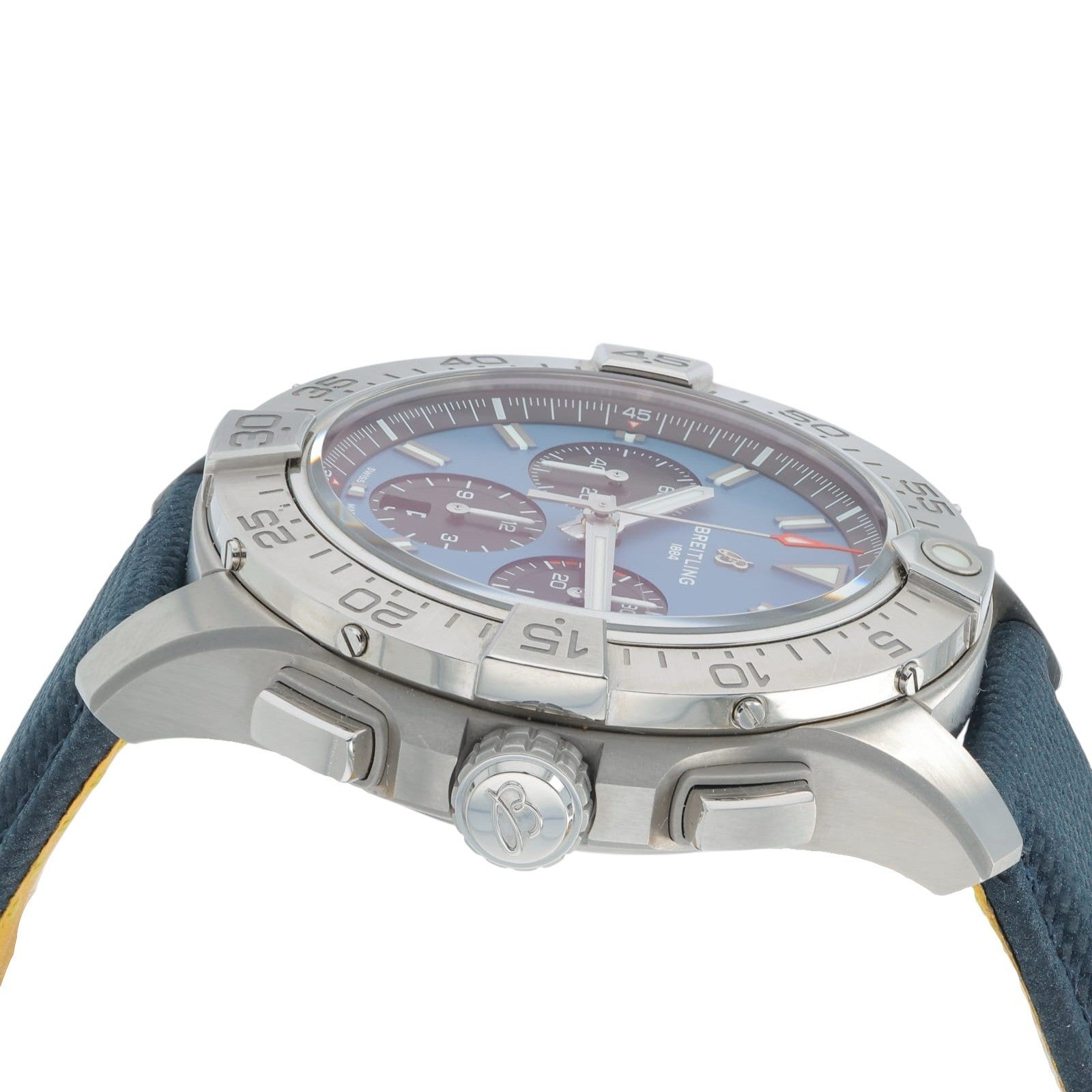 Breitling Avenger Stainless Steel Blue Dial 44mm Automatic Men’s Watch AB0147