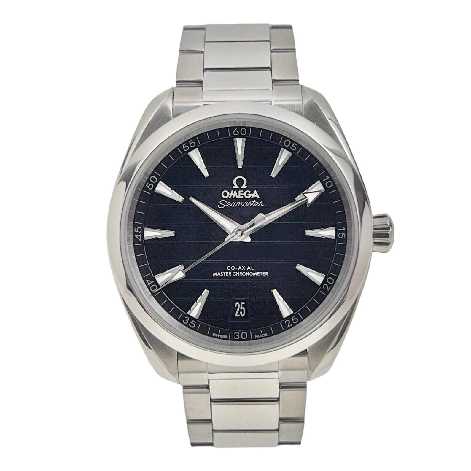 Omega Seamaster Aqua Terra Steel Black 41mm Automatic Men’s Watch