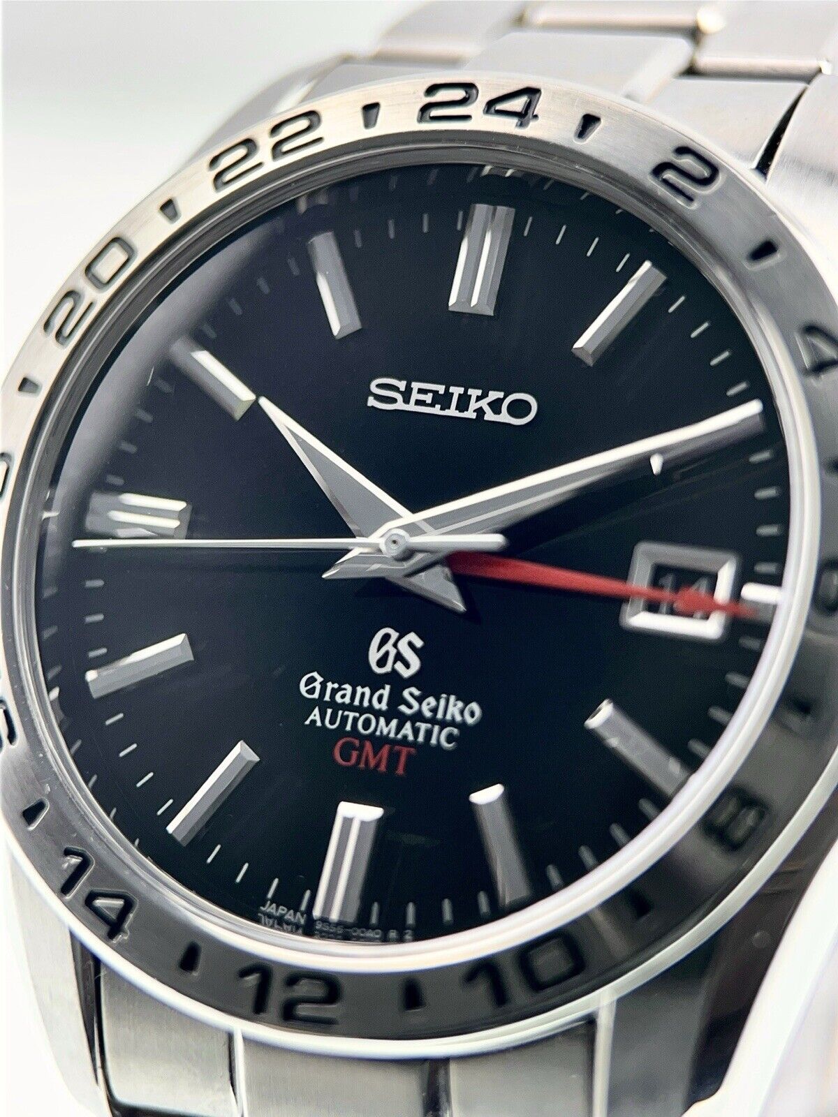 Grand Seiko Stainless Steel Black Dial 39mm Automatic Men’s Watch SBGM001