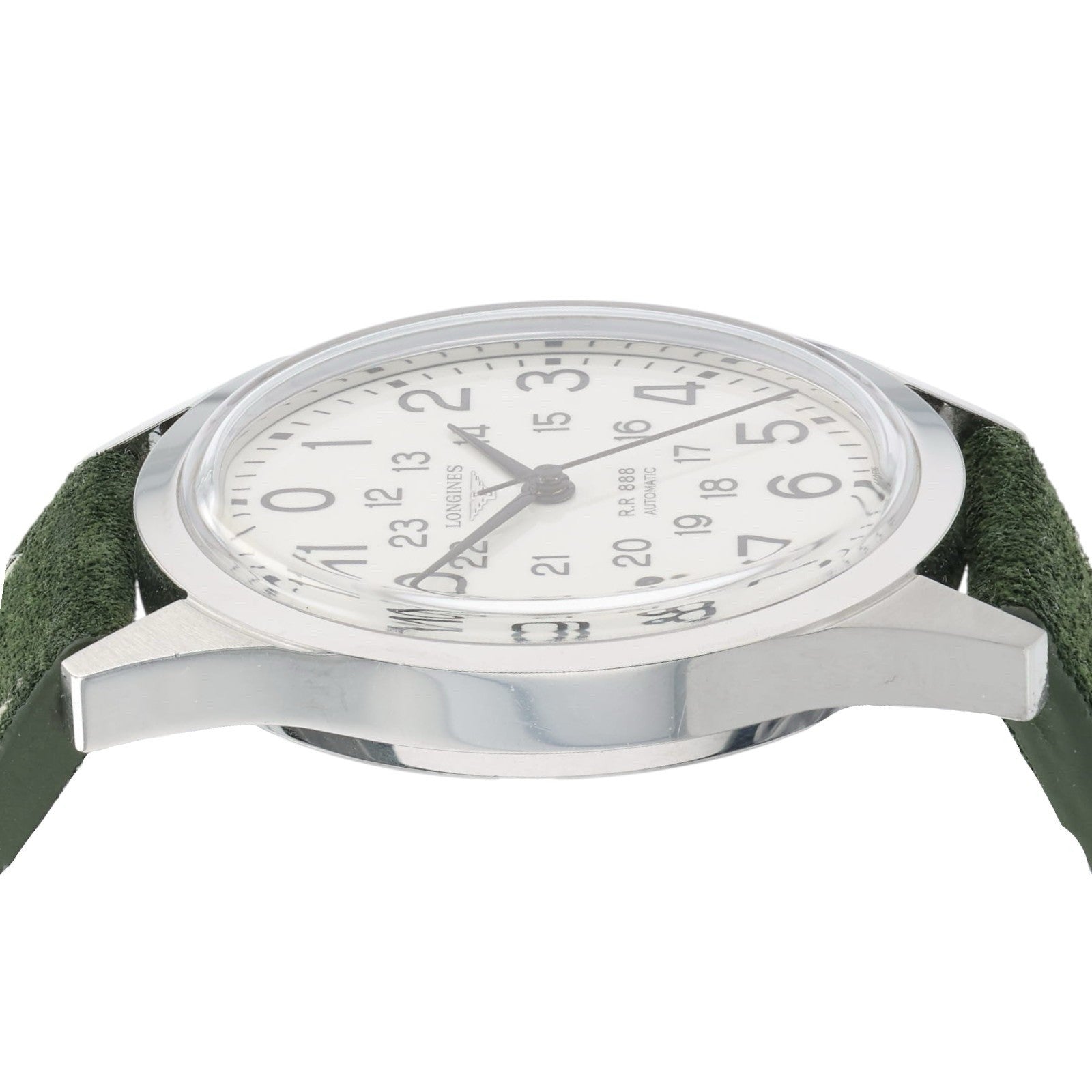 Longines Heritage Railroad White Dial Stainless Steel 40mm Automatic L2.803.4