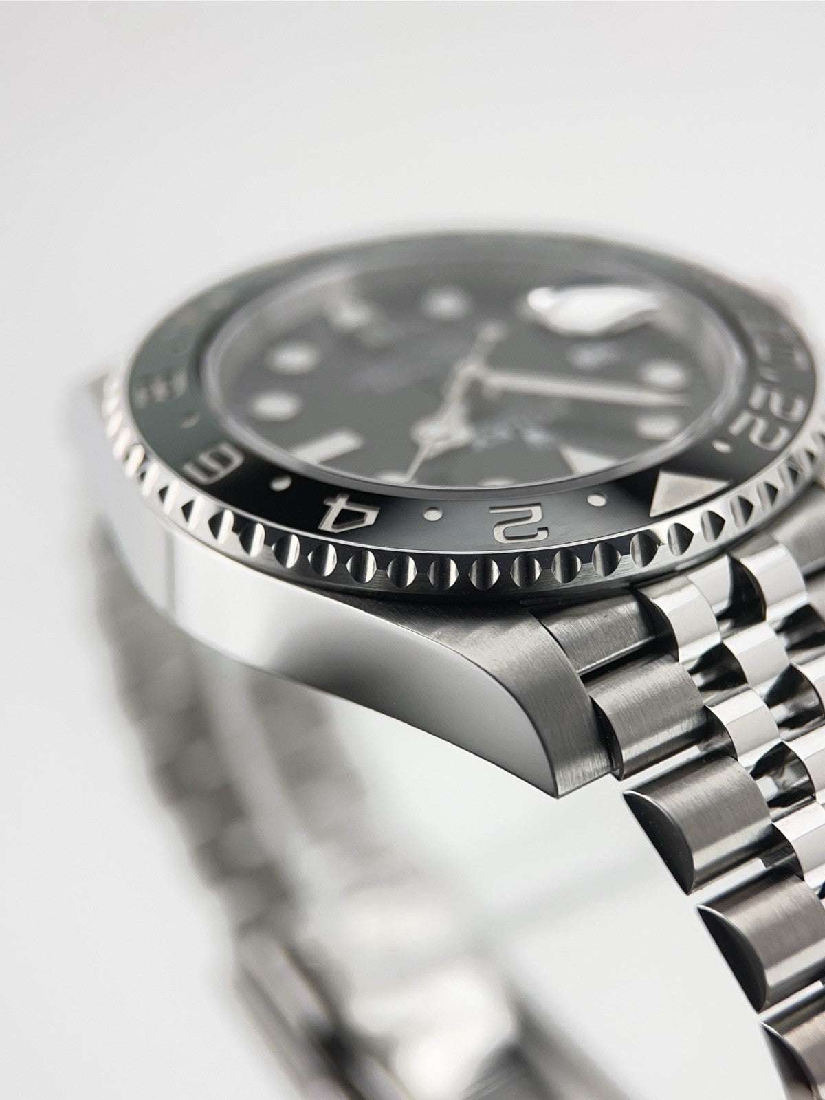 Rolex Sprite GMT-Master Stainless Steel Black Dial 40mm Auto Men’s 126720VTNR