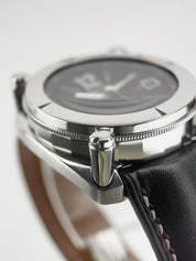 Seiko Galante Stainless Steel Black Dial 44mm Automatic Men's Watch SBLA037