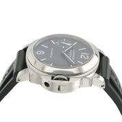 Panerai Luminor Marina Black Dial Steel 44mm Manual Wind Men’s Watch PAM00111