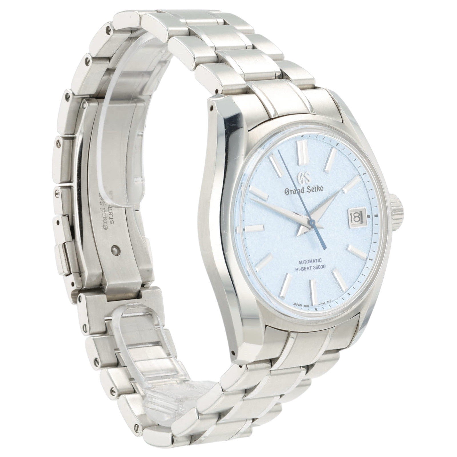 Grand Seiko Soko Kirazuri Blue Dial Stainless Steel 40mm Automatic Men’s SBGH295