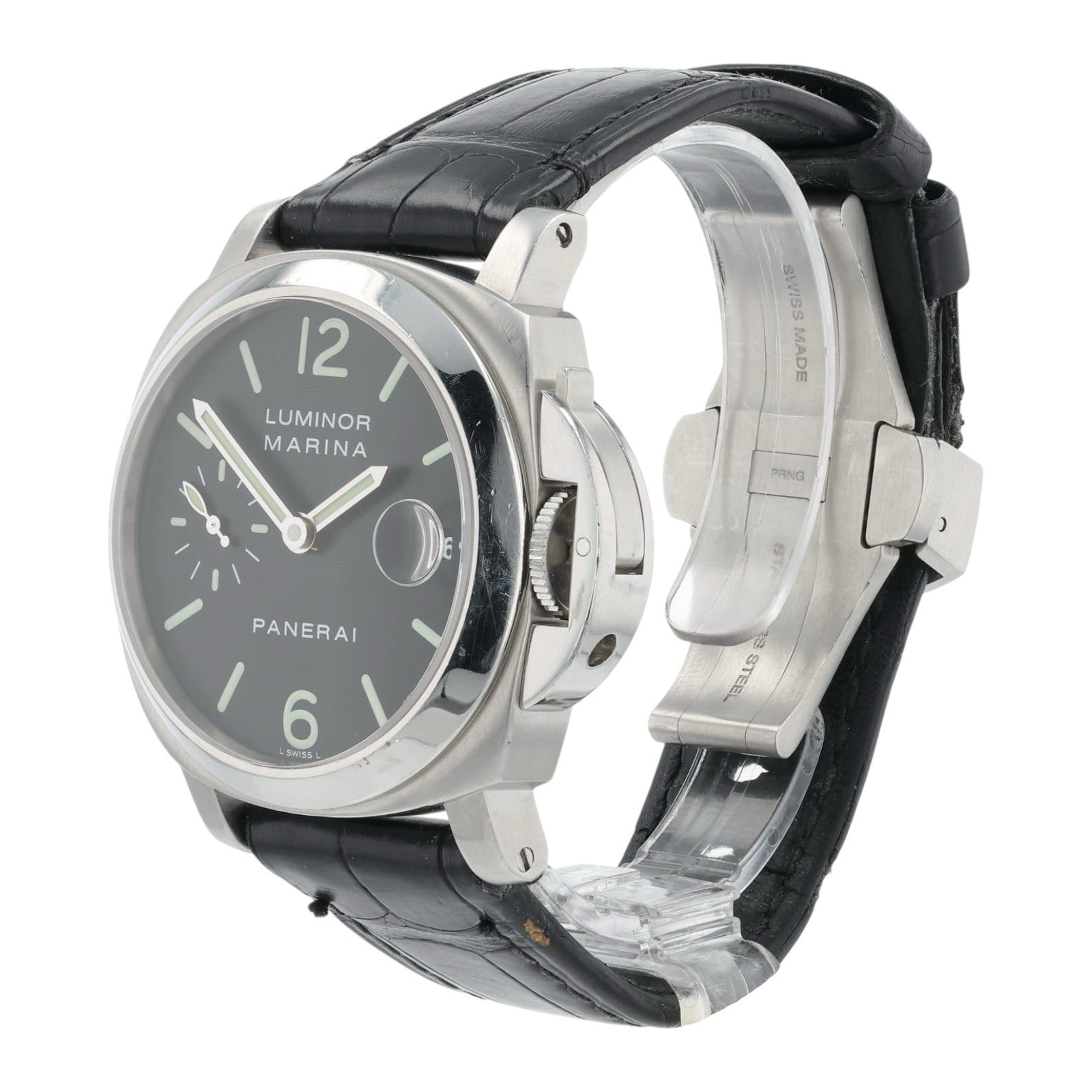 Panerai Luminor Marina Stainless Steel Black Dial 40mm Automatic Men’s PAM00048