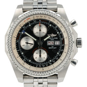 Breitling Bentley Black Dial Stainless Steel 43mm Automatic Men’s Watch A13363