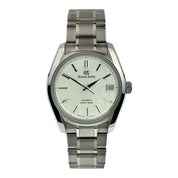 NEW 2025 Grand Seiko Heritage Titanium Green Dial 38mm Automatic WatchSBGH343G