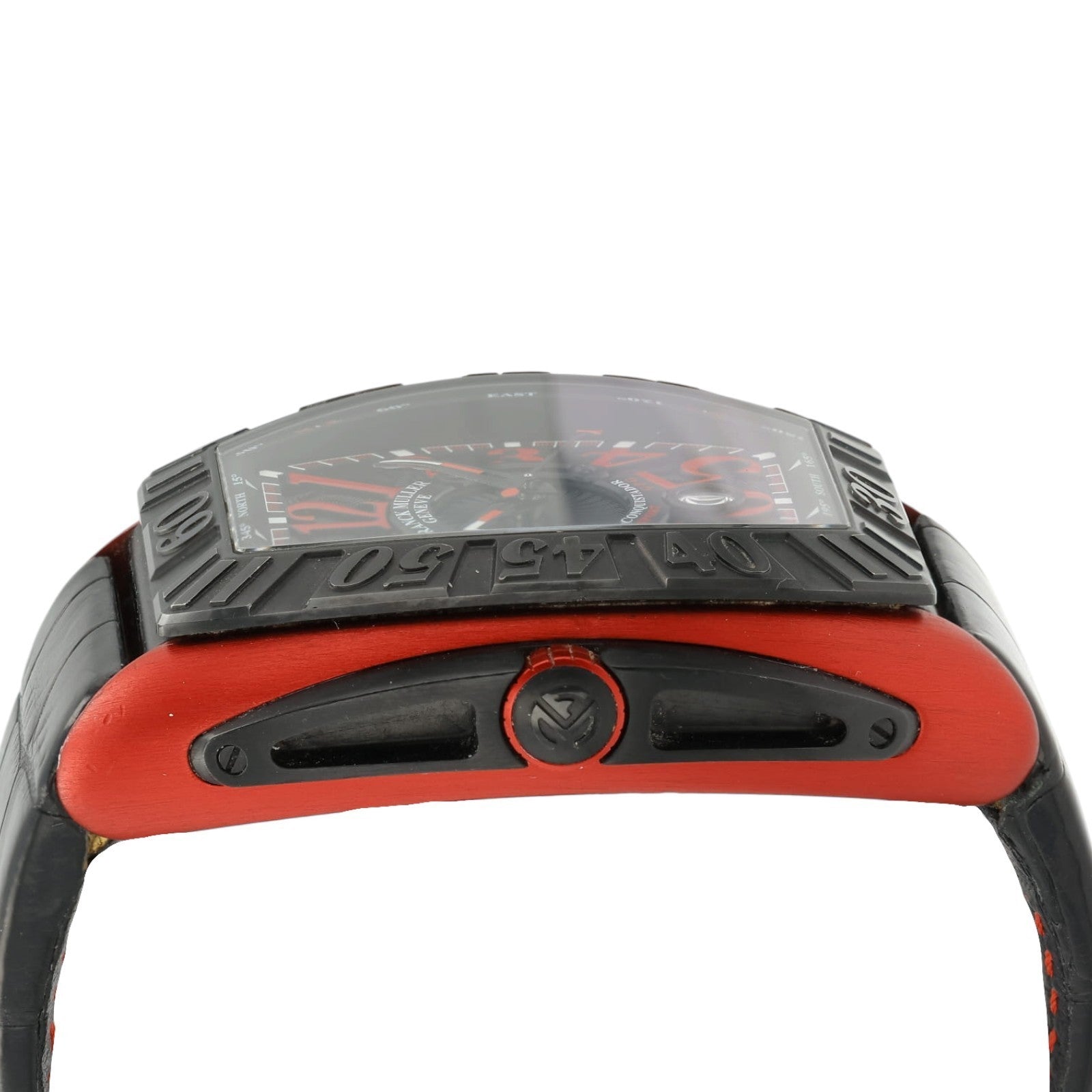 Franck Muller Conquistador Grand Prix Black Dial Titanium 38mm 8900 SC DT GPG