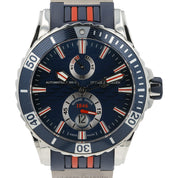 Ulysse Nardine Marine Diver Blue Dial Stainelss Steel 44mm Automatic Mens 263-10