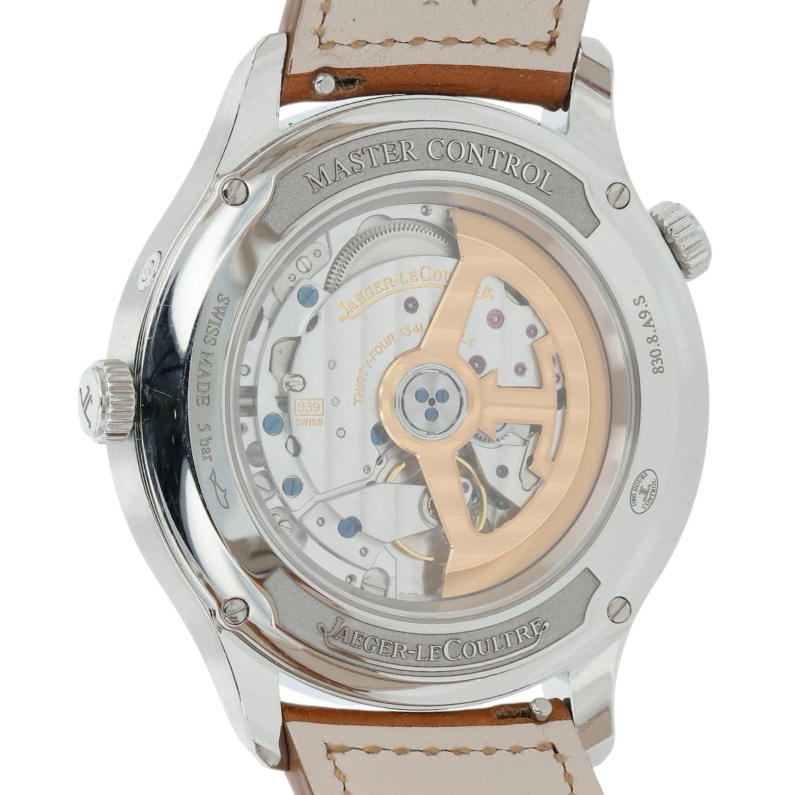 Jaeger-LeCoultre Master Geographic Steel Silver Dial 40mm Automatic Q4128420