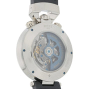 NEW 2025 Bovet Sportster Saguaro Steel Black Dial 46mm Auto Men's Watch SP0483