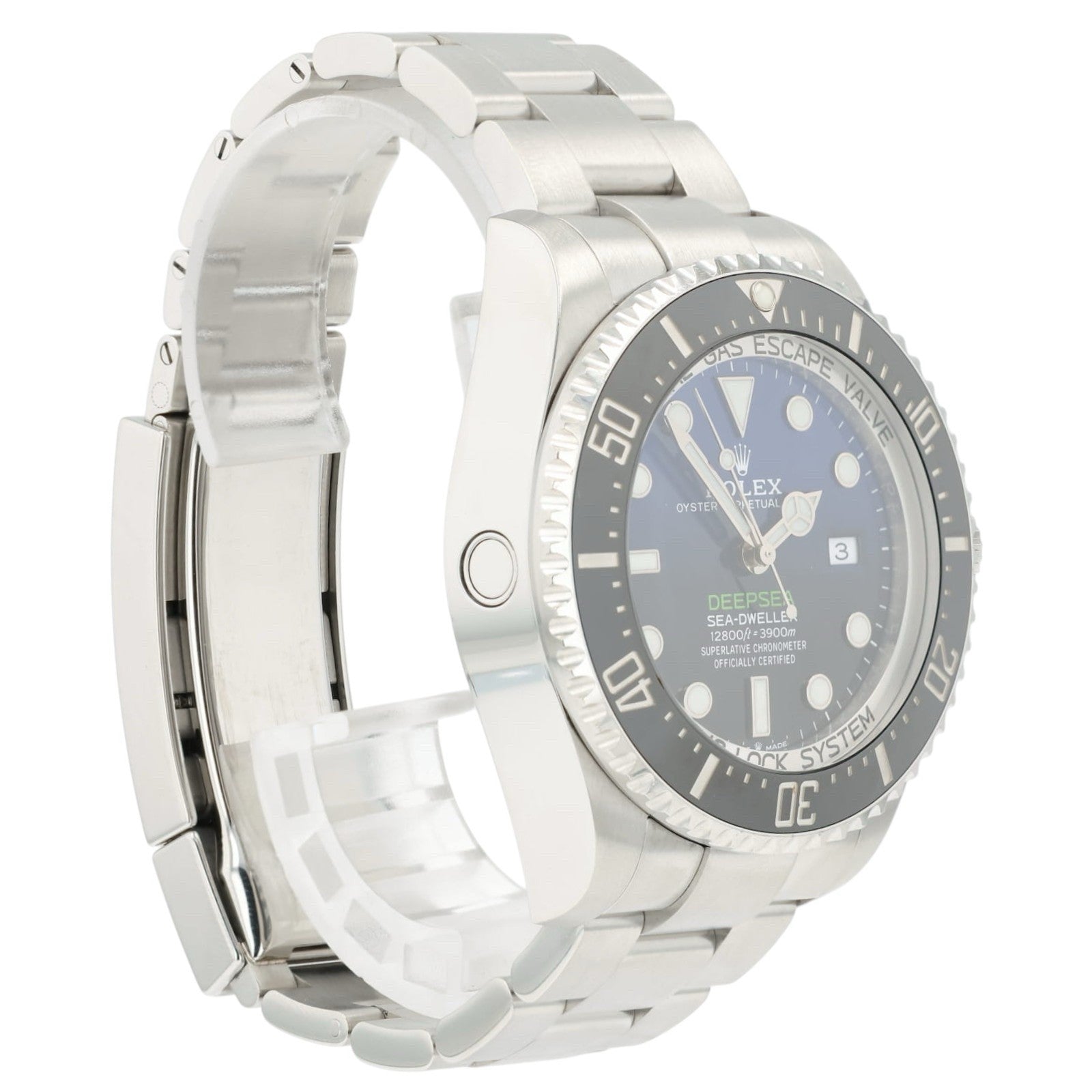 Rolex Deepsea Sea-Dweller Blue Dial Stainless Steel 44mm Automatic Mens 126660