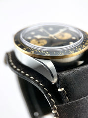 Tudor Black Bay Chrono S&G 41mm M79363N-0002 Steel & Gold on Brown Leather Strap