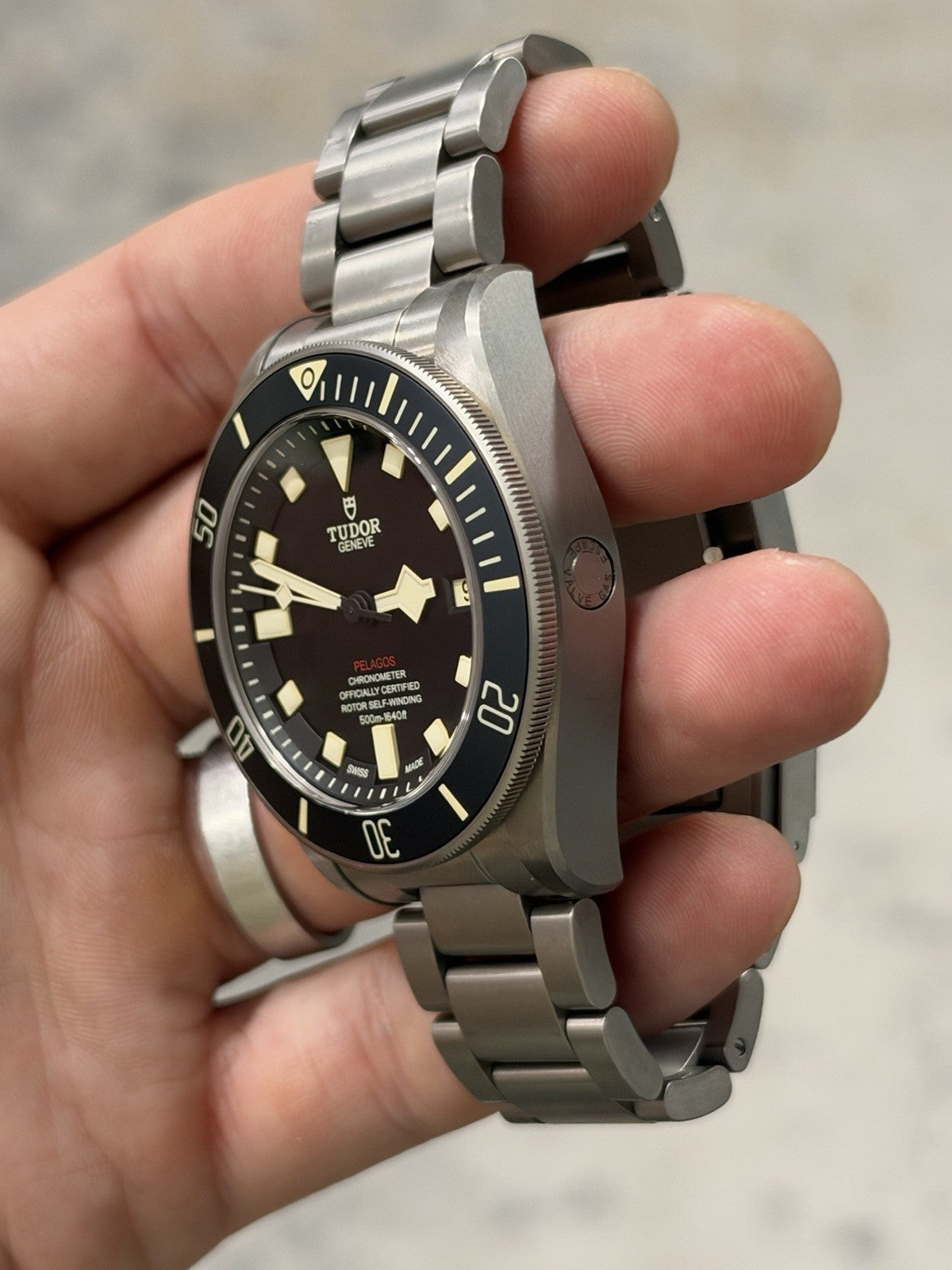 2026 Tudor Pelagos LHD Mens Automatic Titanium Watch 25610TNL - B/P